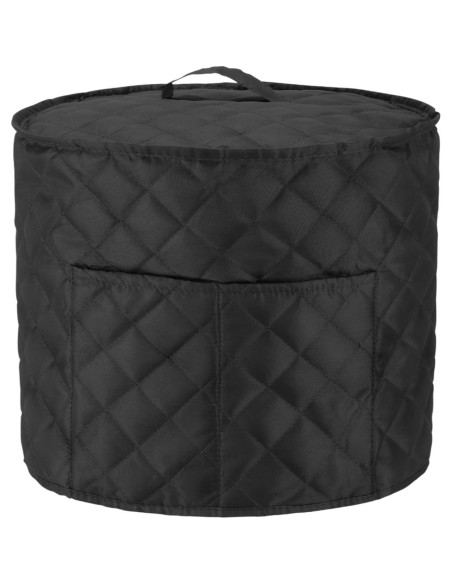 Cubierta de Polvo LUXJA para Instant Pot 8 Cuartos Negra Acolchada