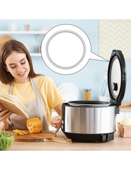 Anillo de Sellado de Silicona CKANDAY para Ollas Instant Pot 6 Qt