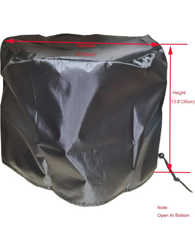 Cubierta Redonda para Freidora de Aire LU2000 38x35cm Lavable