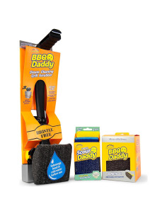Kit Limpiador de Parrilla Scrub Daddy BBQ - 4 Piezas