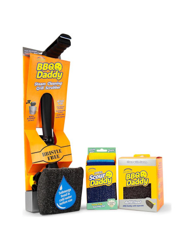 Kit Limpiador de Parrilla Scrub Daddy BBQ - 4 Piezas