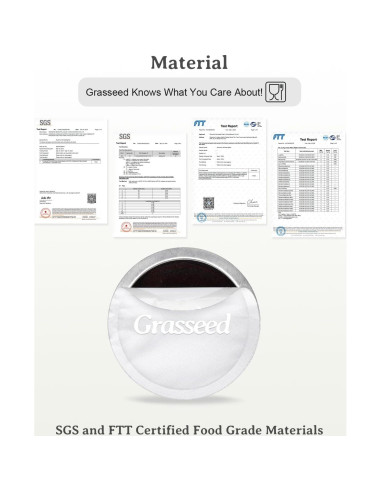 Cápsula Reutilizable Grasseed para Vertuo con 40 Tapas
