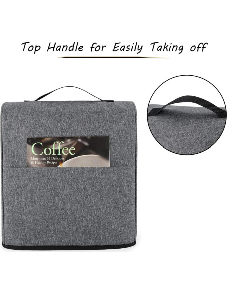 Funda CURMIO para Cafetera Keurig K-Mini y K-Mini Plus