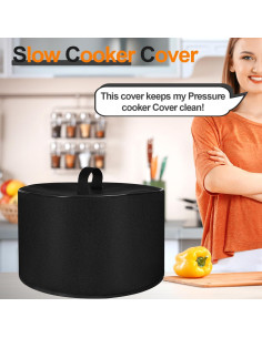 Cubierta de Polvo para Olla de Presión Ninja OL701 8 Qt Nylon 600D 2