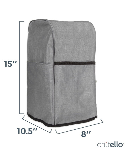 Cubierta para Procesador de Alimentos Crutello Gris 11-14 Tazas