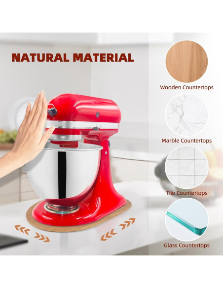 Deslizador para Mezclador KitchenAid 4.5-5 Qt - Bambú