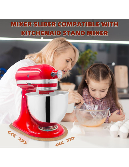 Deslizador para Mezclador KitchenAid 4.5-5 Qt - Bambú
