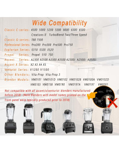 Contenedor de Acero Inoxidable 64oz EastFune para Licuadoras 2