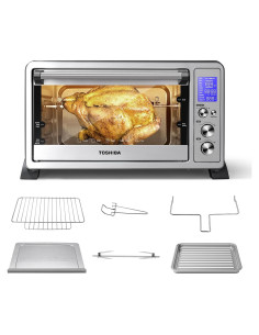 Horno Tostador de Convección TOSHIBA AC25CEW-SS 25L 10 en 1