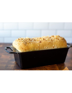 Juego de 2 Moldes para Pan Lodge de Hierro Fundido 21.6x11.4cm 2