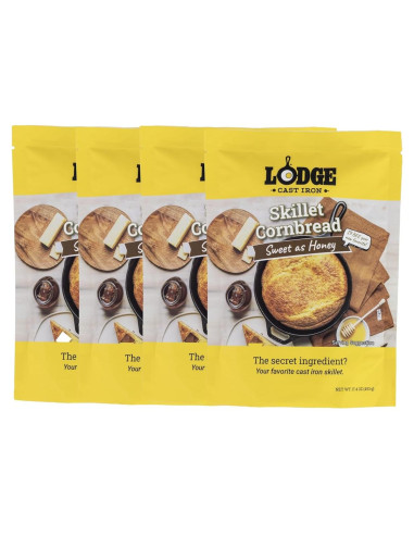 Mezcla para Pan de Maíz Lodge - Dulce Como Miel 1975.8g