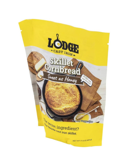 Mezcla para Pan de Maíz Lodge - Dulce Como Miel 1975.8g