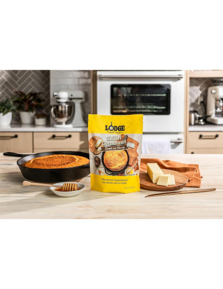 Mezcla para Pan de Maíz Lodge - Dulce Como Miel 1975.8g