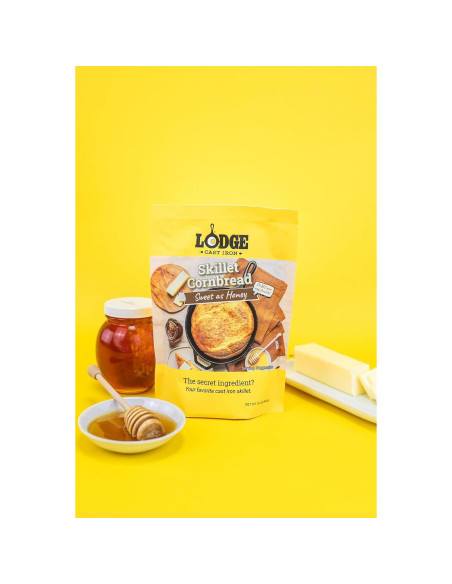 Mezcla para Pan de Maíz Lodge - Dulce Como Miel 1975.8g