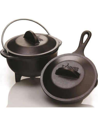 Cubierta de Hierro Fundido Lodge 5" (12.7 cm) Negra