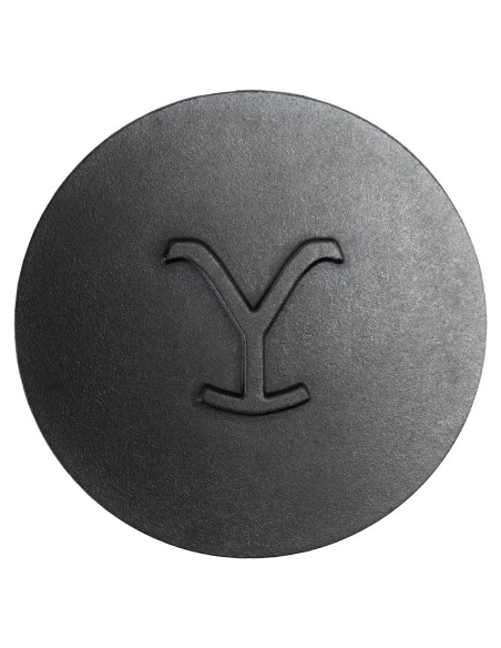 Prensa de Parrilla Redonda Lodge Yellowstone 20.32 cm Hierro Fundido