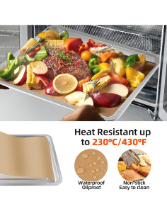 Forros para Freidora de Aire SIUDANGKA BOV900BSS 104 Piezas 2