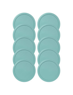 Tapa de Reemplazo Pyrex 2 Tazas 10-Pack Turquesa 12.7 cm