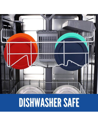 Tapa de Reemplazo Pyrex 2 Tazas 10-Pack Turquesa 12.7 cm