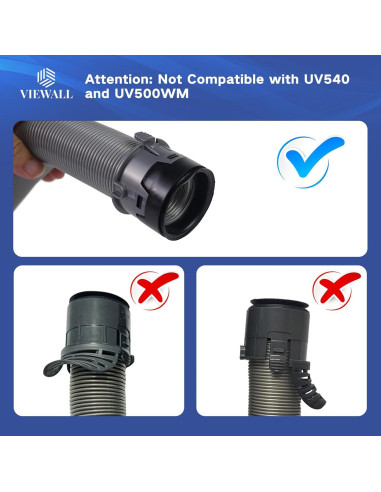 Mango de Manguera VIEWALL 207FFJ360 para Aspiradora Shark