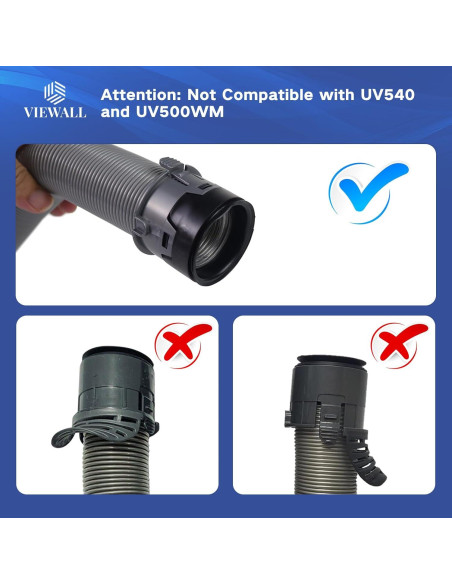 Mango de Manguera VIEWALL 207FFJ360 para Aspiradora Shark