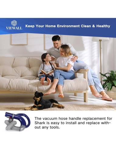 Mango de Manguera VIEWALL 207FFJ360 para Aspiradora Shark