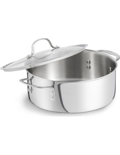 Olla Holandesa Calphalon Tri-Ply Acero Inoxidable 5 Cuartos 2