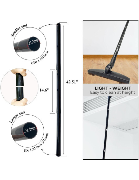 Cabezal de cepillo para pisos de madera Shark 32mm con extensiones