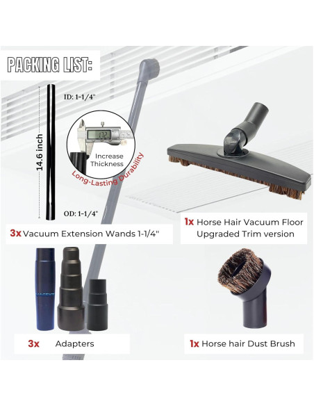 Cabezal de cepillo para pisos de madera Shark 32mm con extensiones