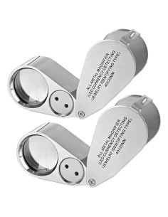 Lupa de Joyería Iluminada 40X JEYUME - Paquete de 2 Unidades