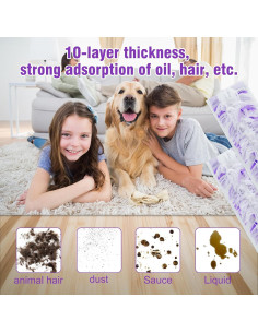 20 Recargas de Paño de Mopa Eléctrica DOCXCDO Multi-Superficie 2