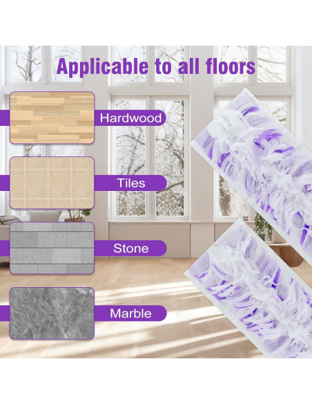 20 Recargas de Paño de Mopa Eléctrica DOCXCDO Multi-Superficie