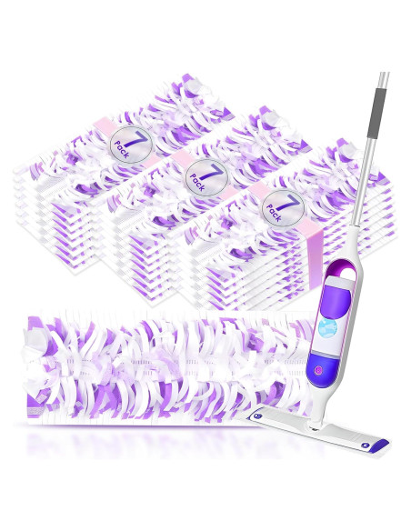 21 Almohadillas de Mopa Desechables COBLOB para Swiffer Power Mop