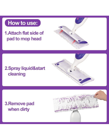 Recargas de almohadilla Swiffer Power Mop 11 unidades 15 capas