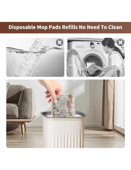 18 Repuestos Almohadillas Desechables PowerMop Hyphen-X