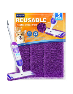 Paños Reutilizables para Mopa de Poder Swiffer MyKEEPOW - 3 Unidades
