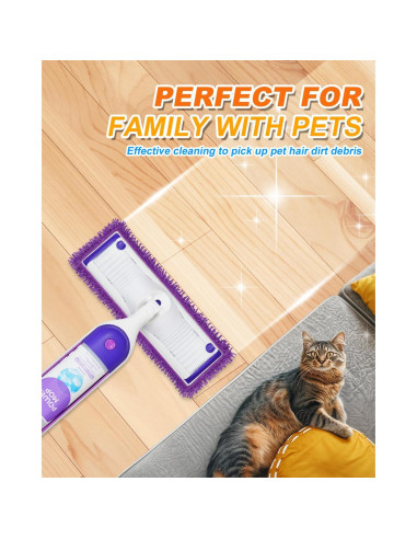 Paños Reutilizables para Mopa de Poder Swiffer MyKEEPOW - 3 Unidades