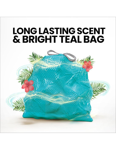 Bolsas de Basura Pequeñas Glad 4 Galones Febreze Bahama Bliss