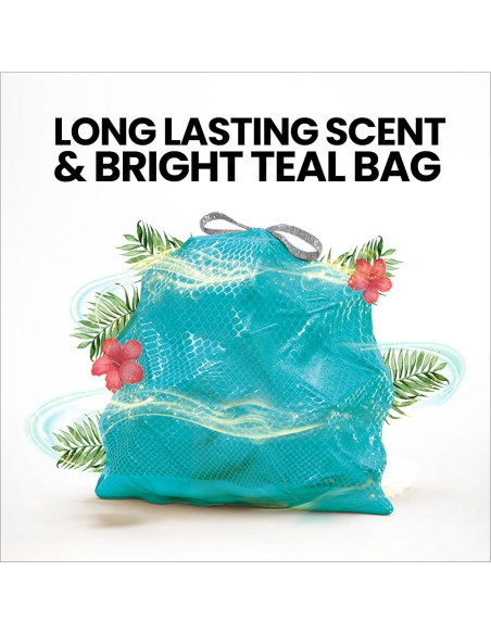 Bolsas de Basura Pequeñas Glad 4 Galones Febreze Bahama Bliss