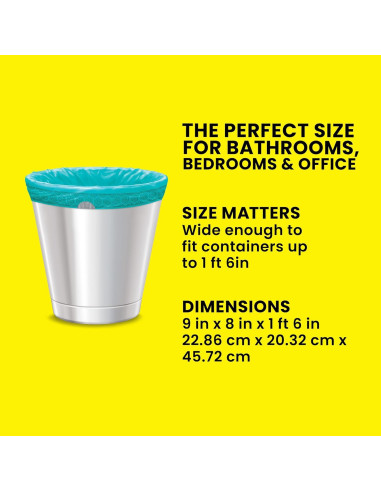 Bolsas de Basura Pequeñas Glad 4 Galones Febreze Bahama Bliss