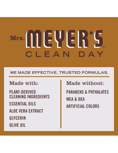 Jabón Líquido para Manos SRA. MEYER'S CLEAN DAY 2x354ml Otoño