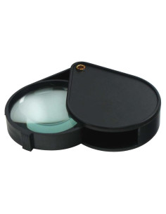 Lupa Plegable de Bolsillo SE MH7015 4x - Lente de Vidrio