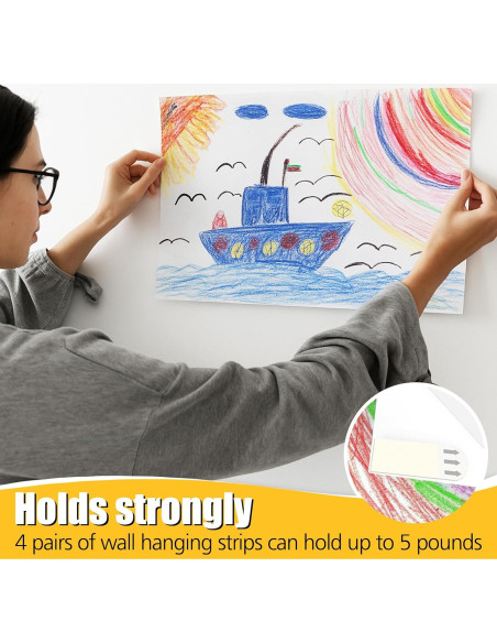 Tiras Adhesivas de Recarga LuBanSir 48 Pack para Interiores