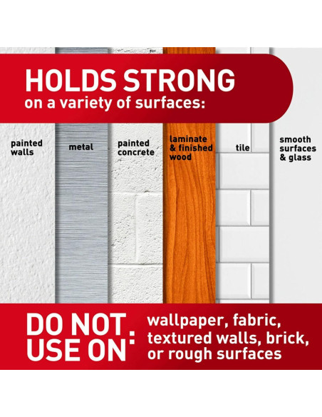 Tiras para colgar cuadros 3M Command, 24 unidades, Blanco