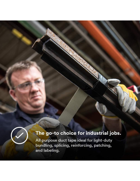 Cinta adhesiva 3M DT8 negra, 3 rollos, 4.78 cm x 54.86 m