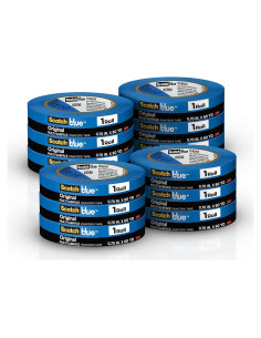 Cinta de Pintura Multi-Superficie ScotchBlue 2090, 12 rollos 1.9 cm x 54.9 m