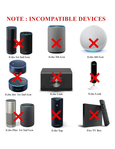 Adaptador de Corriente 15W para Echo Dot y Echo Show - SHENZHEN HENG TAI YING