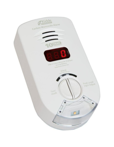 Detector de Monóxido de Carbono Kidde KN-COP-DP-10YH Digital