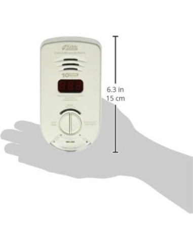 Detector de Monóxido de Carbono Kidde KN-COP-DP-10YH Digital
