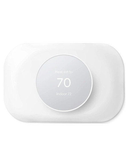 Cubierta de Placa de Pared para Termostato Nest Petrichor Blanco